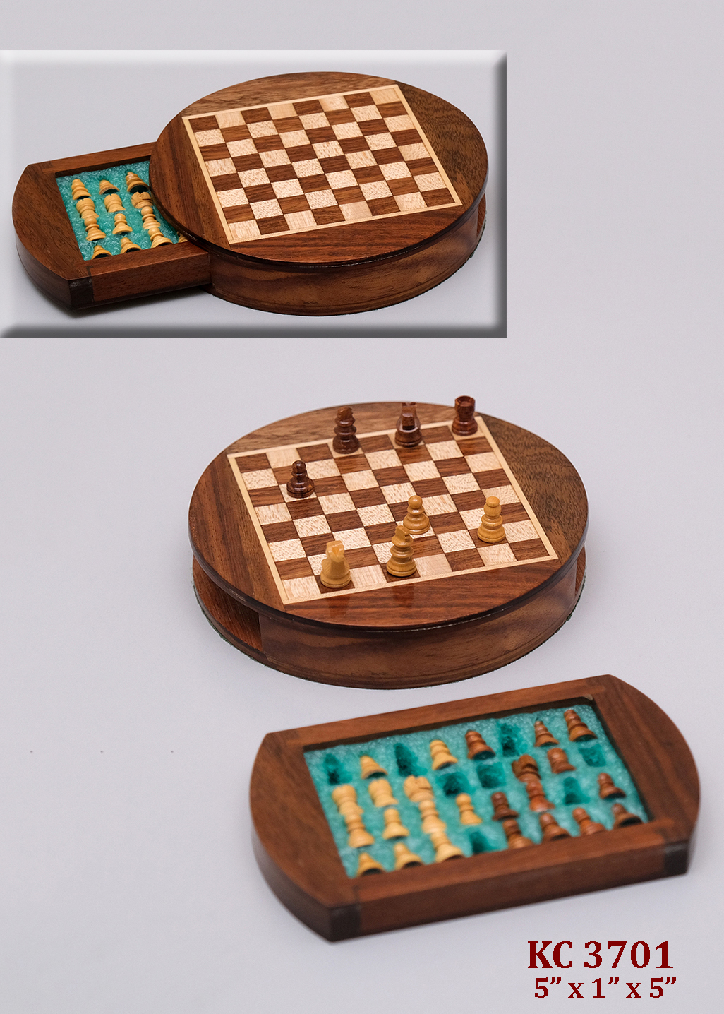 Wood Magnet Chess Set